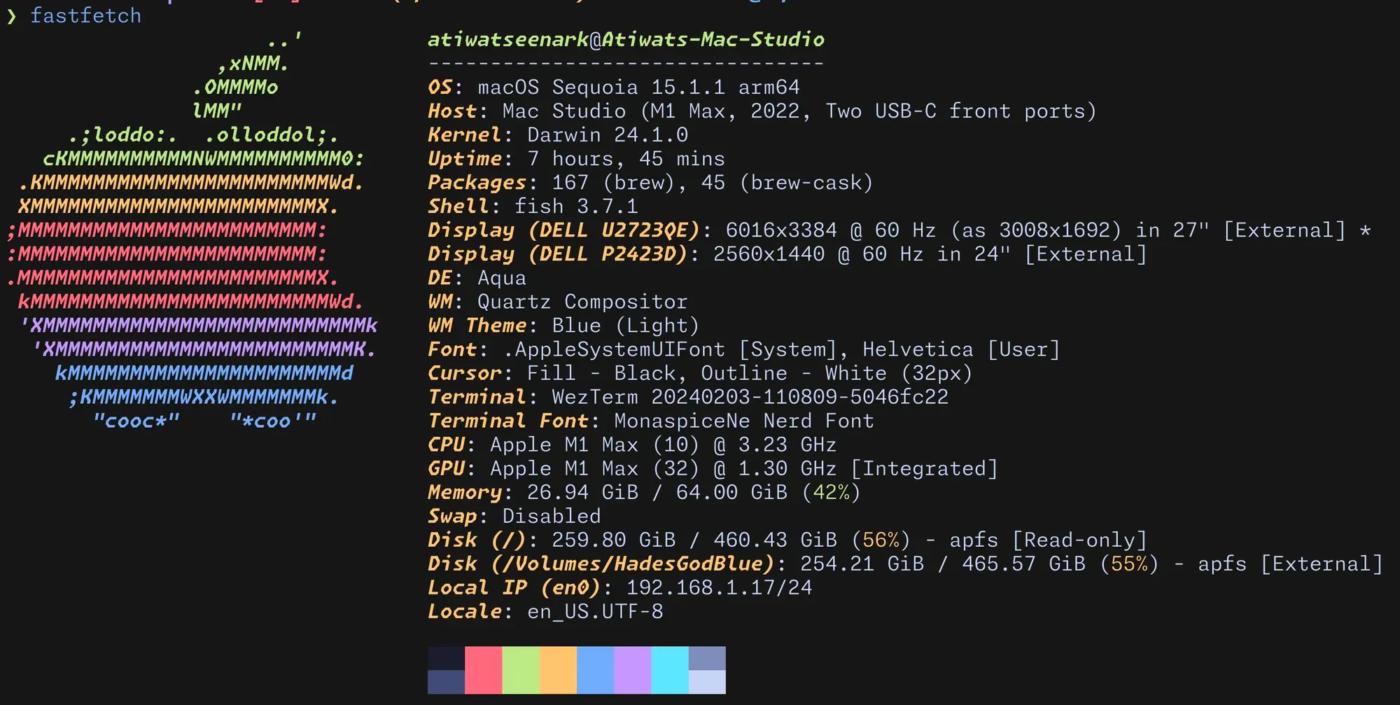 fastfetch example
