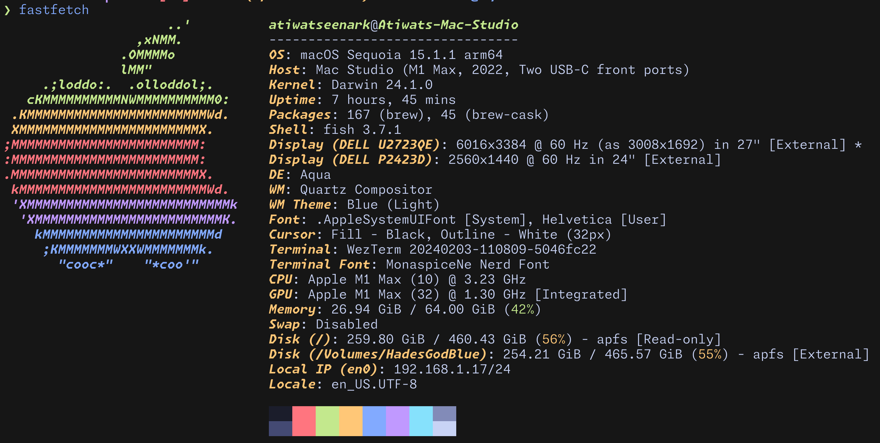 fastfetch example