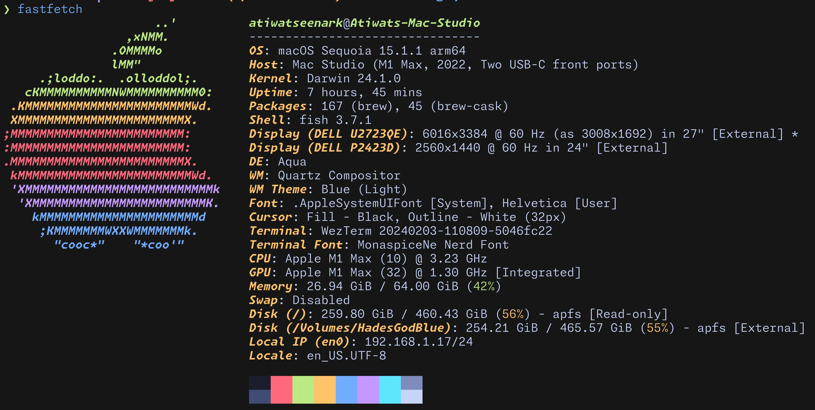 fastfetch example